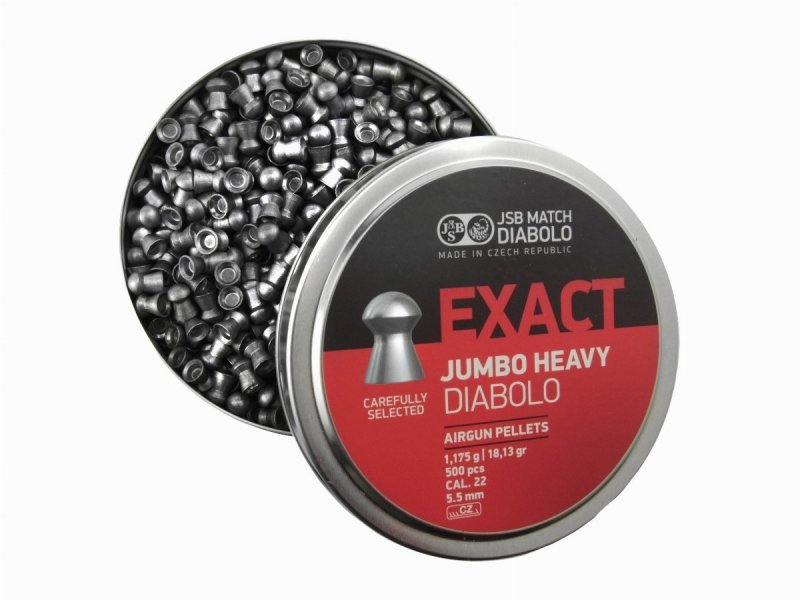 Śrut JSB Exact Jumbo Heavy 5,52 500szt.