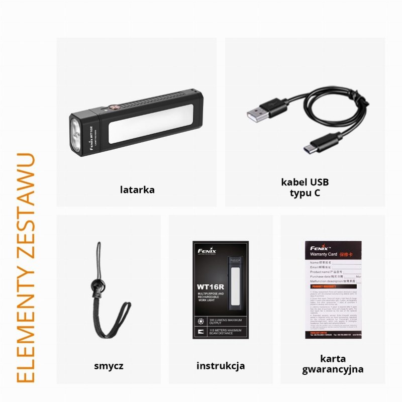 Latarka Diodowa Fenix Wt16r