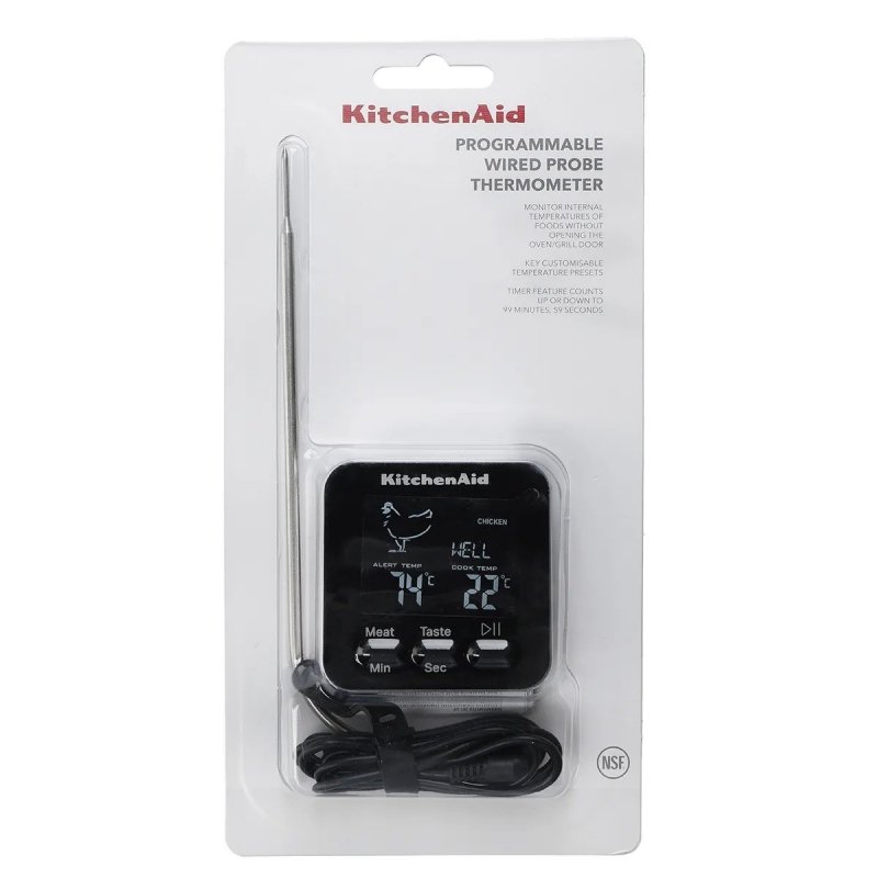 KitchenAid termometr cyfrowy z sondą -20º DO 250ºC