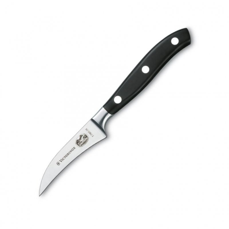 Nóż uniwersalny kuty Victorinox - Solidny, ergonomiczny, stal nierdzewna, do codziennego użytku kuchennego - 8 cm - 7.7303.08G