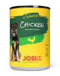 JosiDog Kurczak w sosie puszka 415g