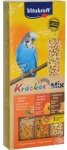 Vitakraft Kracker dla papugi falistej 3szt Miód/Pomarańcz/Popcorn