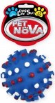 Pet Nova Piłka jeżowa z wypustkami 8,5cm, niebieska