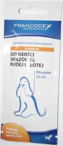 Francodex Szampon do sierści brązowej 20ml