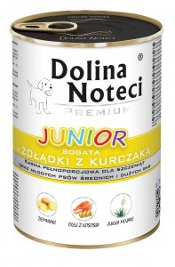 Dolina Noteci Junior żołądki z kurczaka 400g