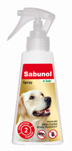 Sabunol  Spray przeciw pchłom i kleszcz 100ml