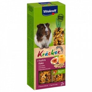 Vitakraft Kracker 2 szt kolby dla świnki owoce+płatki