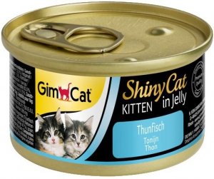 Gimcat Shiny Cat Kitten karma dla kociąt z tuńczykiem 70g