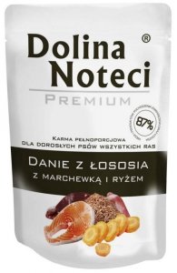 Dolina Noteci Danie z Łososiem, marchewką i ryżem 100g