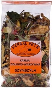 Herbal Pets Karma ziołowo-warzywna dla szynszyli 150g