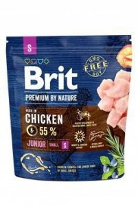 Brit Premium By Nature S Junior karma dla Juniorów z kurczakiem 1kg