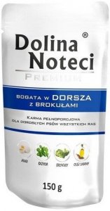 Dolina Noteci dorsz+ brokuł doypak dla psa 150g