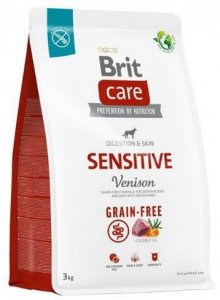 Brit Care Grain- Free Sensitive Venison karma dla dorosłych psów z dziczyzną 3kg