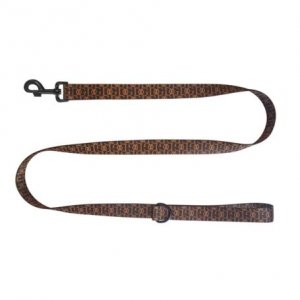 Chaba Smycz prosta Fashion 25-130cm brązowa