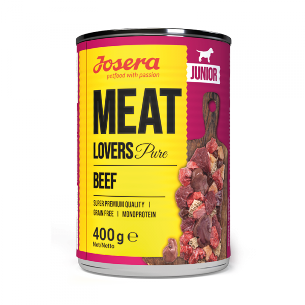 JOSERA Meatlovers Junior Pure Beef  400g