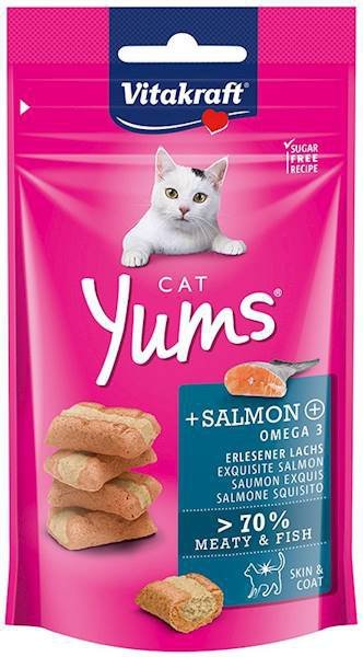 Vitakraft CAT YUMS 40g Salmon przysmak dla kota z łososiem