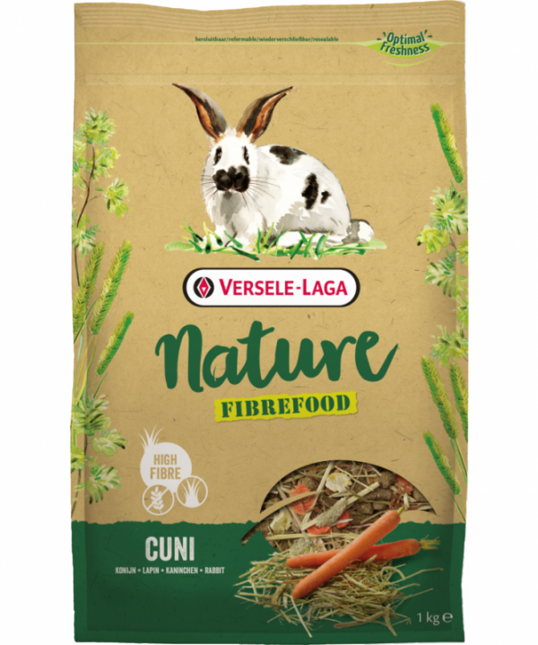 VL Cuni Nature Fibrefood 1kg Light/Sensitiv pokarm dla królika