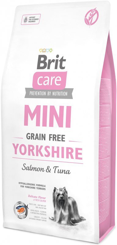 Brit Care Mini Grain Free Adult Yorkshire karma dla dorosłych psów małych ras 2kg
