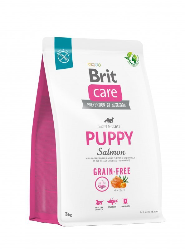 Brit Care N Puppy Grain Free Salmon karma dla szczeniąt z łososiem 3kg