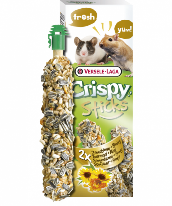 VL Crispy Sticks 110g 2-Kolby dla gryzoni słoncznik