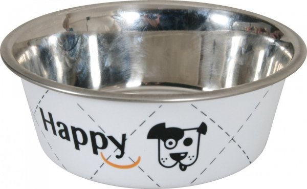 Zolux Miska Happy biała 0,4L 