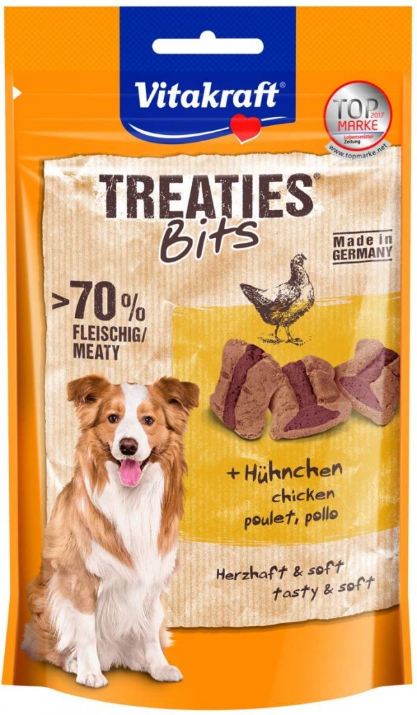 Vitakraft Treaties Bits czarny bez 100g