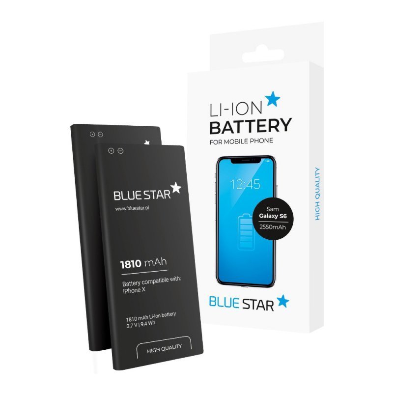 Bateria do Iphone XS 2658 mAh  Blue Star HQ