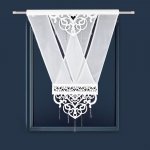 Panel dekoracyjny 120x160 Angelina - biały