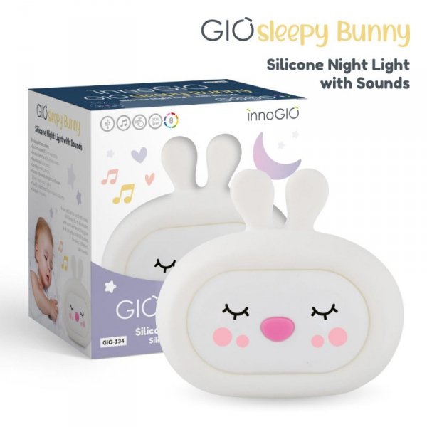 INNOGIO GIO-134 Szumiąca lampka nocna GIOsleepy Bunny