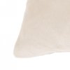 Zestaw 2 poduszek z weluru w kolorze złamanej bieli 40 x 60 cm