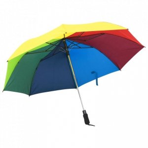 Parasolka automatyczna, kolorowa, 124 cm