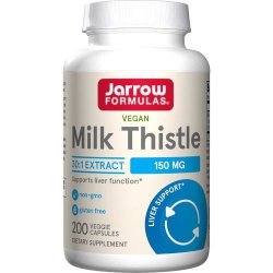 JARROW FORMULAS Milk Thistle - Ostropest Plamisty (200 kaps.)