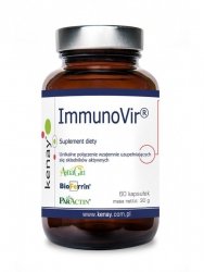 KENAY ImmunoVir - Astragalus, Andrographis, Lukrecja i Laktoferyna (60 kaps.)
