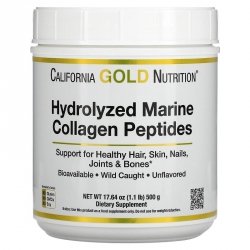 California Gold Nutrition Hydrolyzed Marine Collagen Peptides 500g