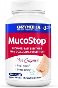 ENZYMEDICA MucoStop (48 kaps.)