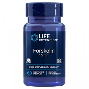 LIFE EXTENSION Forskolin - Pokrzywa indyjska (Coleus Forskohlii) ekstrakt (60 kaps.)