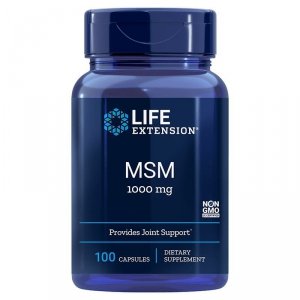 LIFE EXTENSION Siarka MSM - Metylosulfonylometan (100 kaps.)