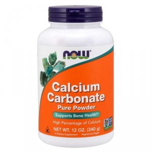 NOW FOODS Calcium Carbonate - Węglan Wapnia (340 g)