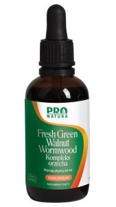NOW FOODS Kompleks orzecha - Fresh Green Walnutin Wormwood (59 ml)