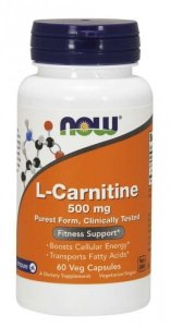 NOW FOODS L-Karnityna Carnipure (60 kaps.)