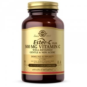 SOLGAR Ester C Plus - Witamina C 500 mg (100 kaps.)