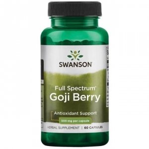 SWANSON Full Spectrum Goji 500 mg (60 kaps.)