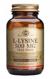 SOLGAR L-Lysine HCL 500 mg (50 kaps.) 