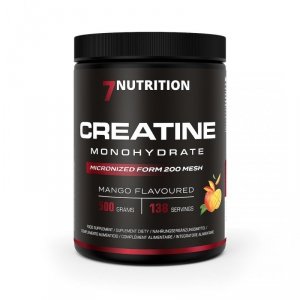 7NUTRITION Creatine Monohydrate Mango - Monohydrat Kreatyny - smak mango (500 g)