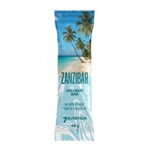 7NUTRITION Baton proteinowy Zanzibar - smak kokosowy (40 g) 
