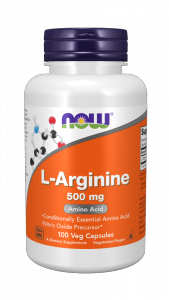 NOW FOODS L-Arginine 500 mg (100 kaps.)