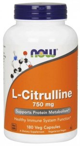 NOW FOODS L-Citrulline 750 mg (180 kaps.)