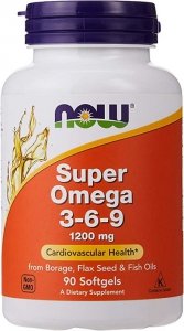 NOW FOODS Super Omega 3-6-9 (90 kaps.)