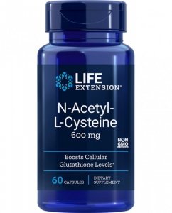 LIFE EXTENSION NAC - N-Acetylo-L-Cysteina (60 kaps.)