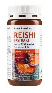 KRAUTERHAUS SANCT BERNHARD Grzyb Reishi ekstrakt (120 kaps.)